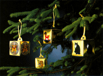 Little ornament Boxes illustration